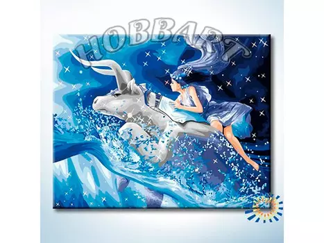 Картина по номерам «Магия знаков. Телец»