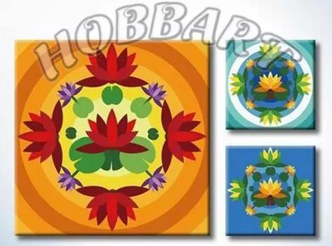 Картина по номерам «Мандала для раскрашивания №02»