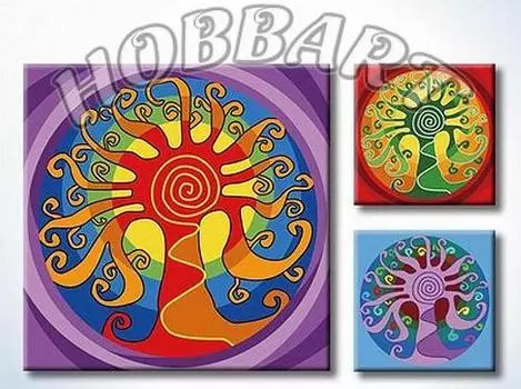 Картина по номерам «Мандала для раскрашивания №10»