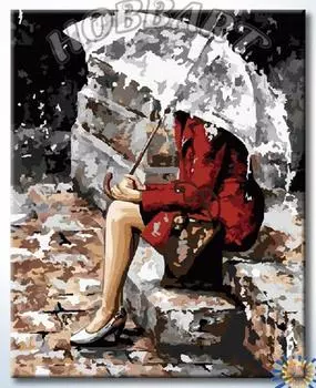 Картина по номерам «Мелодия дождя»