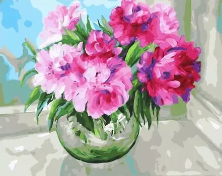 Картина по номерам «Мини-букет»