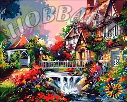 Картина по номерам «Мой дом»