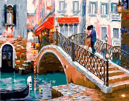 Картина по номерам «Мост. Венеция»