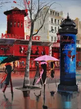 Картина по номерам «Мулен Руж»