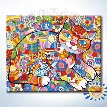 Картина по номерам «Мурлыка»