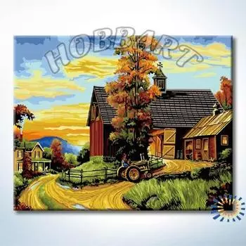 Картина по номерам «На ферме»
