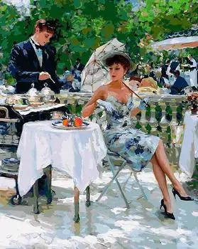 Картина по номерам «На летней веранде»