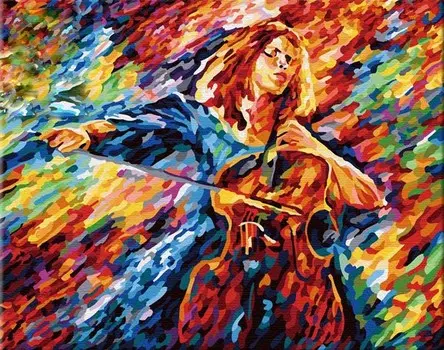 Картина по номерам «На струнах души»