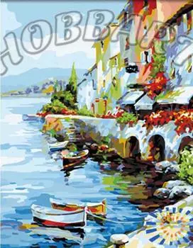 Картина по номерам «Набережная утром»