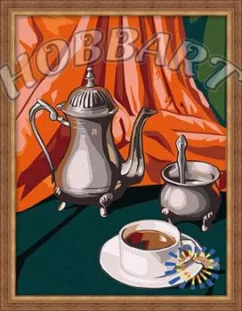 Картина по номерам «Натюрморты. Кофейная»