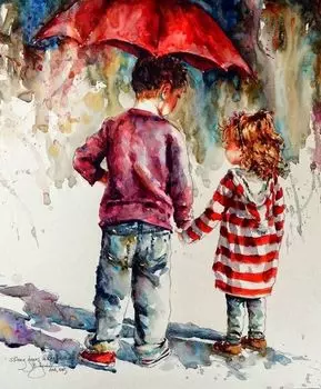 Картина по номерам «Не спеши взрослеть...»