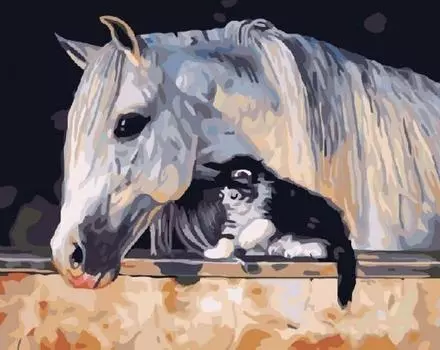 Картина по номерам «Нежная забота»