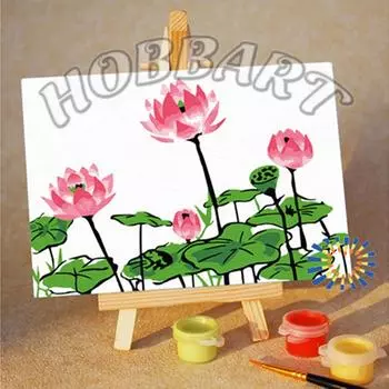 Картина по номерам «Нежность лотосов»