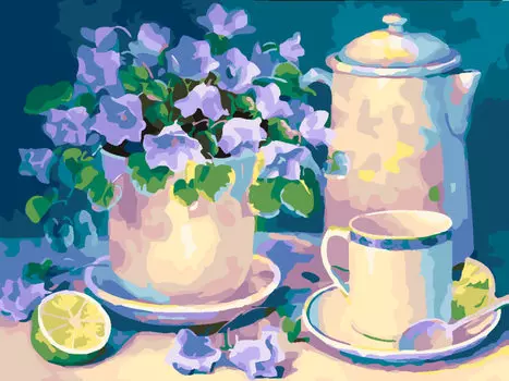 Картина по номерам «Нежные колокольчики»