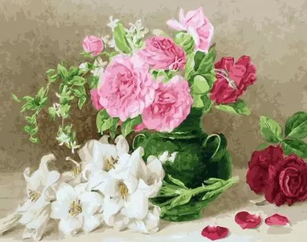 Картина по номерам «Нежные оттенки»