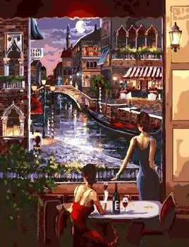 Картина по номерам «Ночная Венеция»