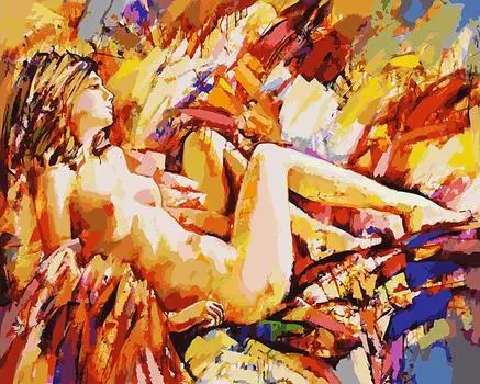 Картина по номерам «Обнаженная»