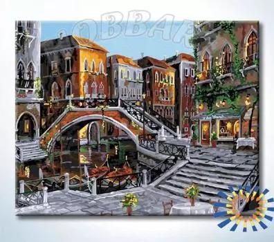 Картина по номерам «Очарование Венеции»