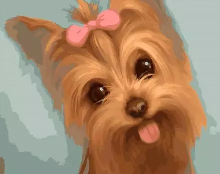 Картина по номерам «Очаровашка»