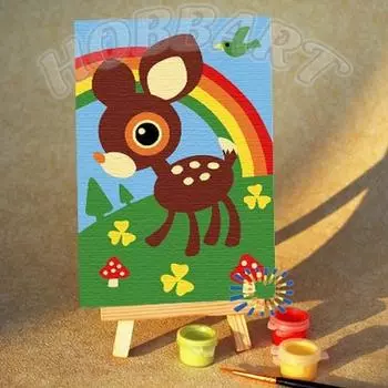 Картина по номерам «Олененок Бэмби»