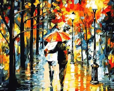 Картина по номерам «Осеннее настроение»