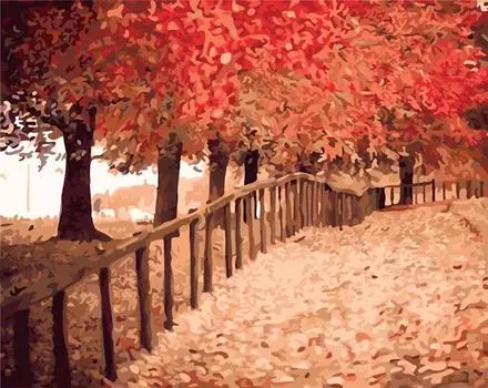 Картина по номерам «Осенняя пора»