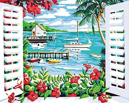 Картина по номерам «Отпуск в раю»