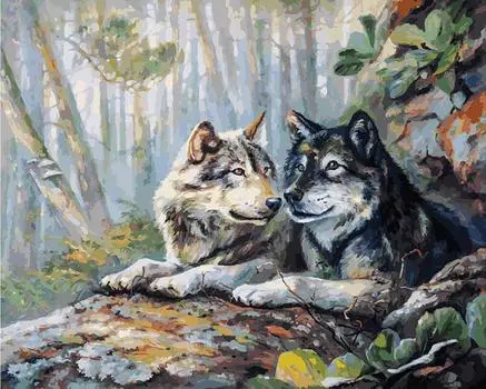 Картина по номерам «Пара»