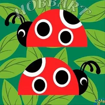 Картина по номерам «Парочка в пятнышко»