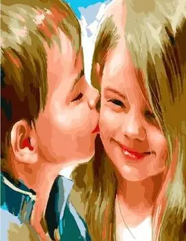 Картина по номерам «Первая любовь»