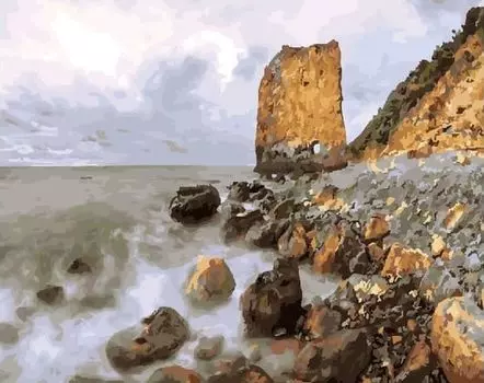 Картина по номерам «Плоская скала»