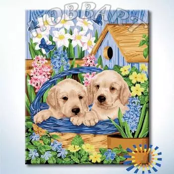 Картина по номерам «Плюшевые нежности»