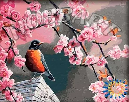 Картина по номерам «По весне»