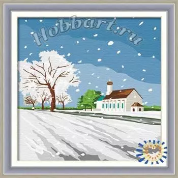 Картина по номерам «Под белым одеялом»