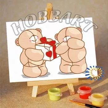 Картина по номерам «Подарок со смыслом»