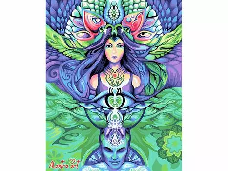 Картина по номерам «Подсознание» + в наборе подарок