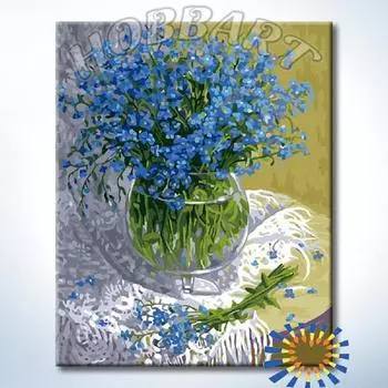 Картина по номерам «Полевые цветы»