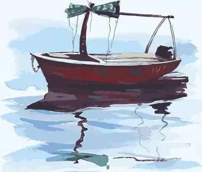 Картина по номерам «Полный штиль»