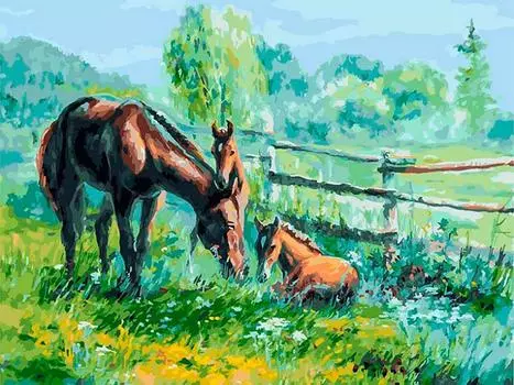 Картина по номерам «Полуденный зной»