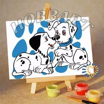 Картина по номерам «Пятнашки»