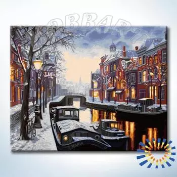 Картина по номерам «Припорошенный снегом»