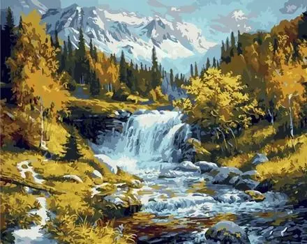 Картина по номерам «Природа»