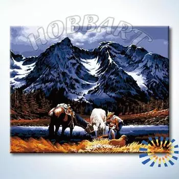 Картина по номерам «Привал»