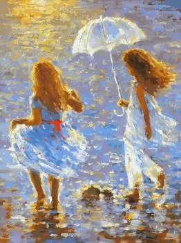 Картина по номерам «Прогулка»