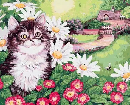 Картина по номерам «Пушистик»