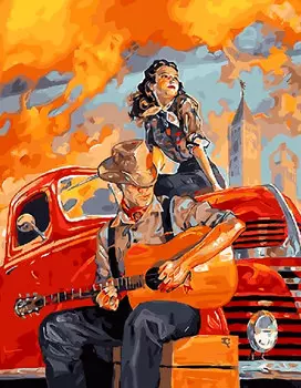 Картина по номерам «Путешествие вдвоем»