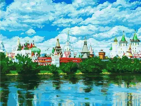 Картина по номерам «Русское подворье»