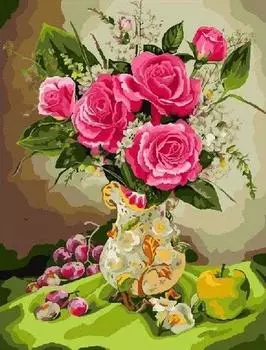 Картина по номерам «Садовое очарование»