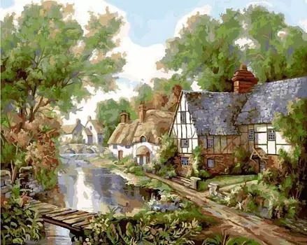 Картина по номерам «Сказочная страна»