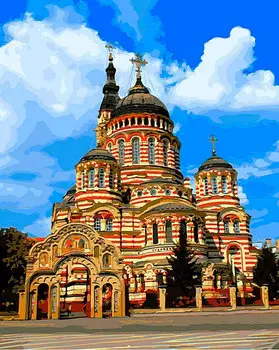 Картина по номерам «Собор Благовещения»